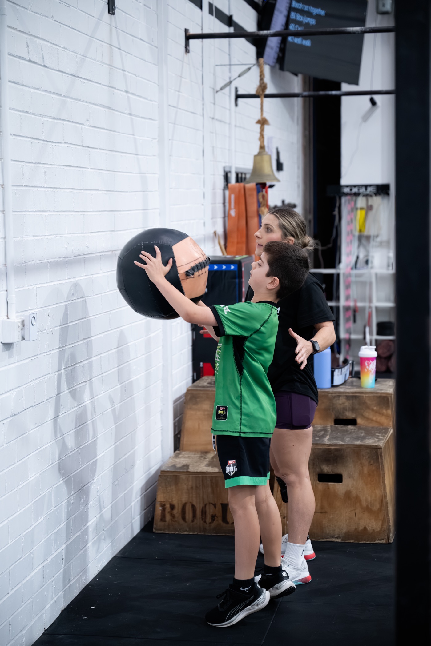 Coaching CrossFit Kids at CrossFit Moorabbin